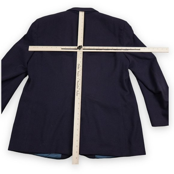 Payne Stewart  100% Cashmere Blazer Mens 46 - 47 inch chest Navy Blue two button - Picture 4 of 15